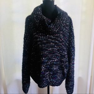 Slouchy cowl neck sweater